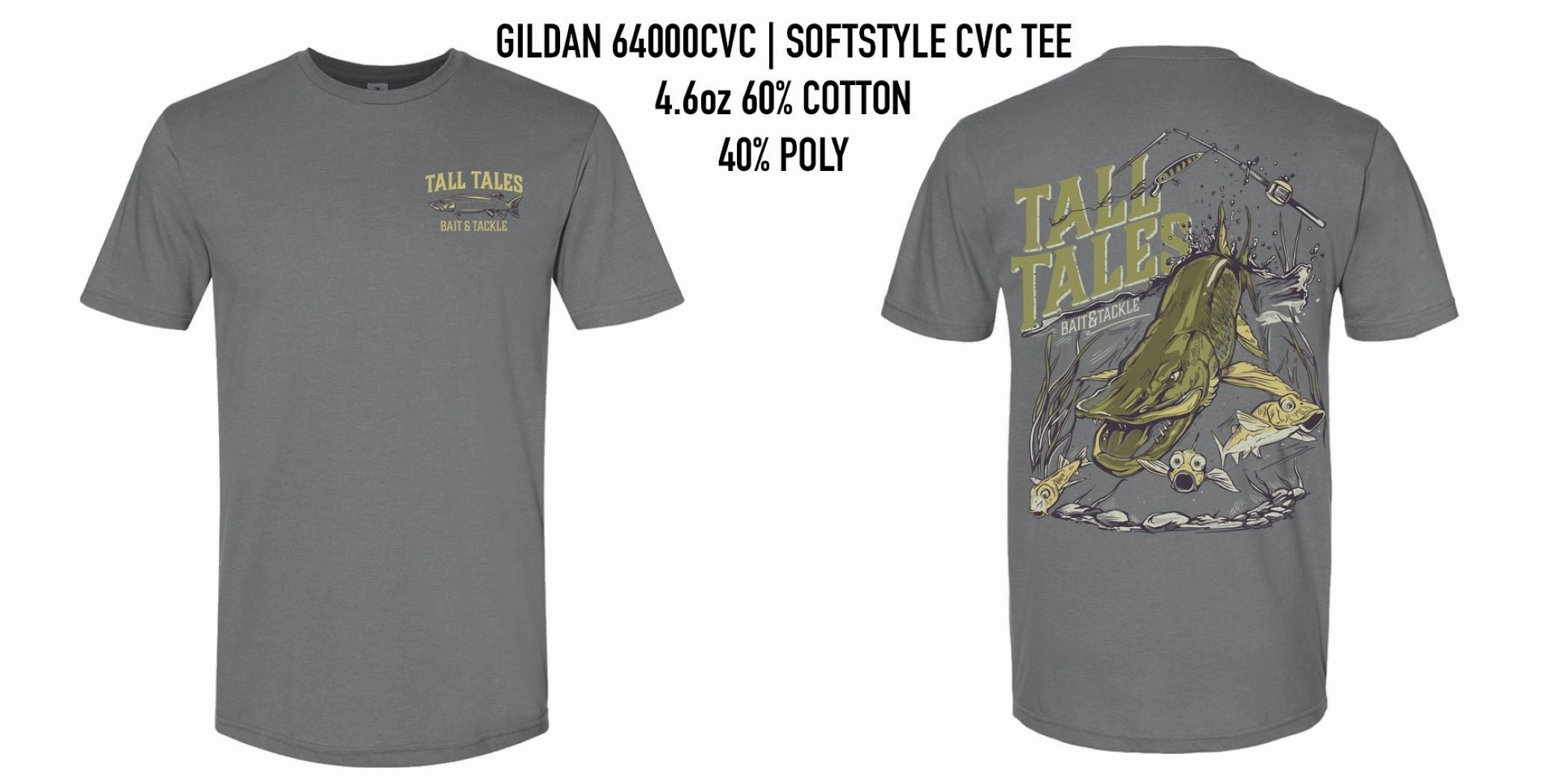 Tall Tales Bait and Tackle Muskie T-Shirt