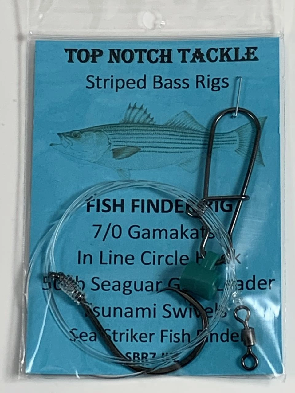 Top Notch Tackle Striped Bass Rigs