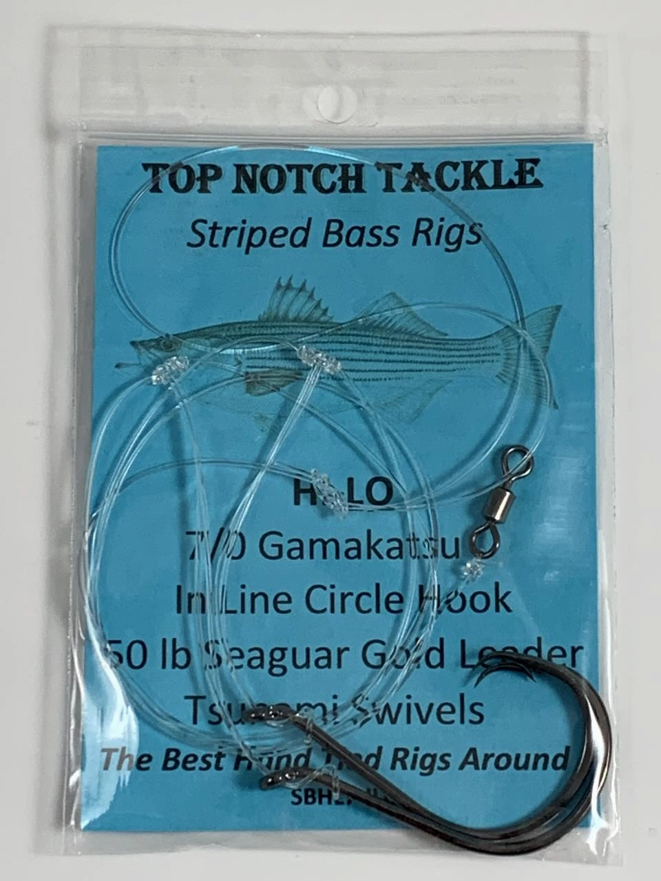 Top Notch Tackle Striped Bass Rigs
