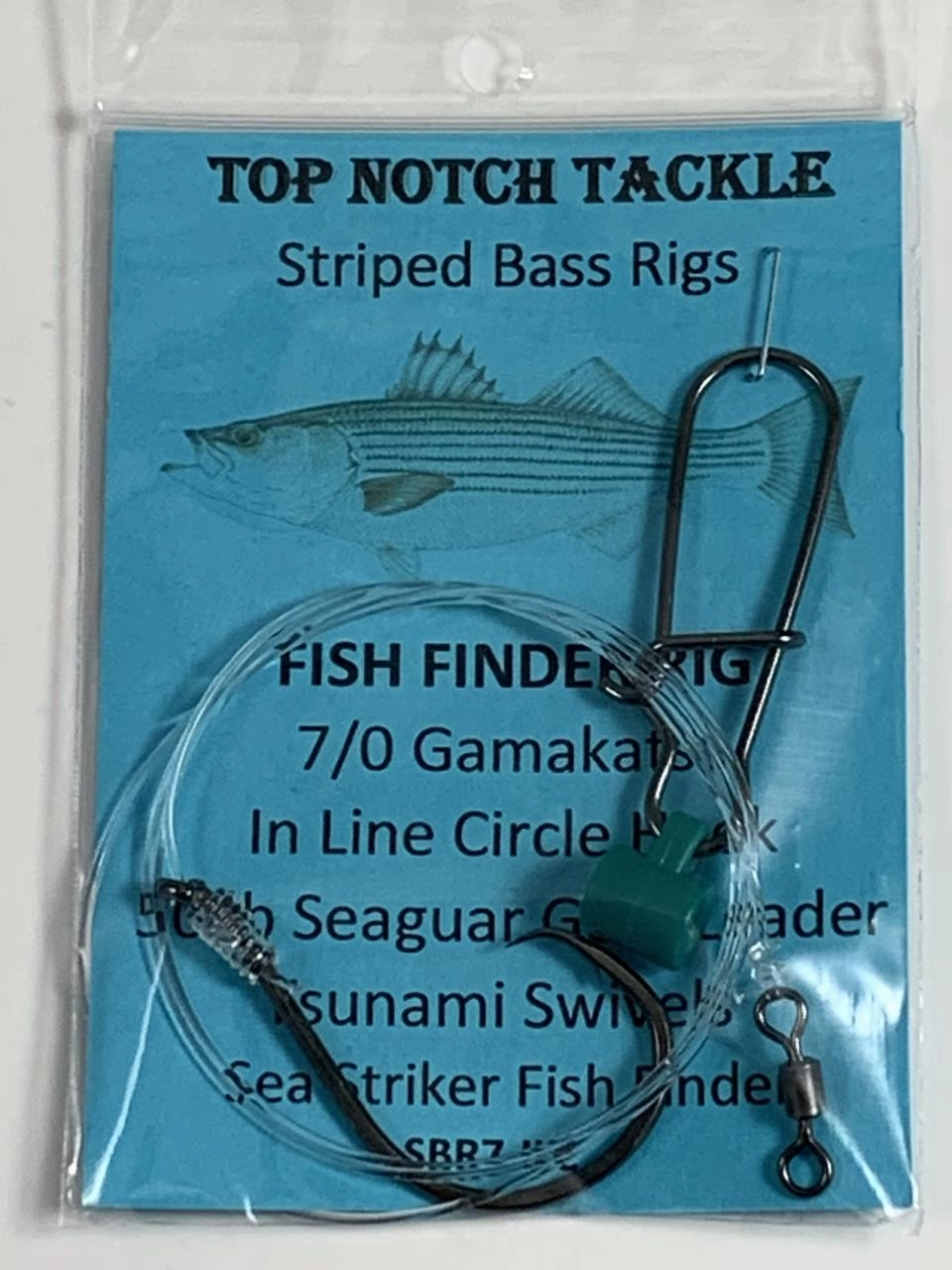 Top Notch Tackle Striped Bass Rigs