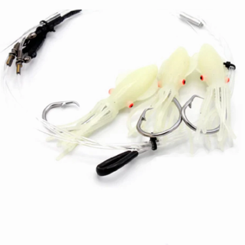 Tormenter Deep Drop Rig with Glow Squids